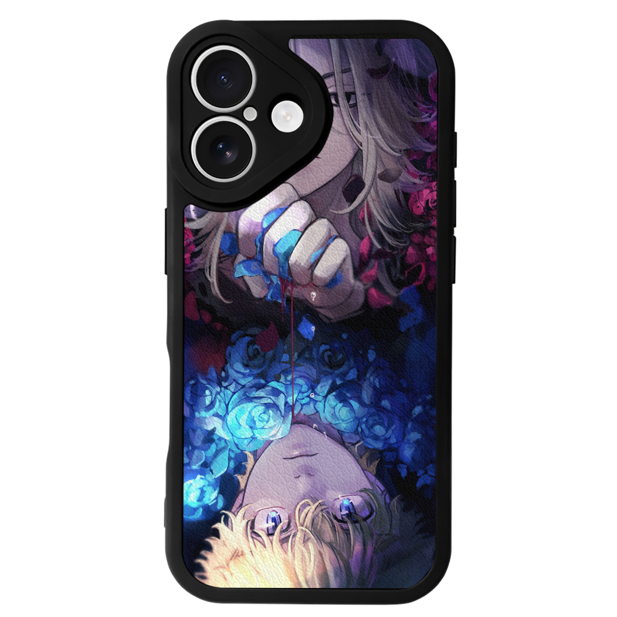 （画像用） 東京リベンジャーズ Tokyo Revengers 【iPhone 16シリーズ対応】シリコンスマホケース（レザー調） 材質：シリコン